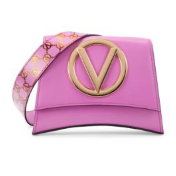 Valentino Handbags - Valentino logo lavender crossbody w/dust bag NWT